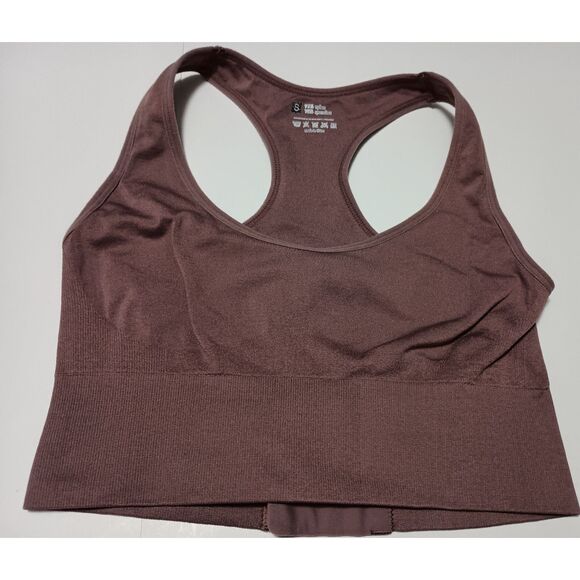 SPORTS BRA, Brown, Size S - Picture 1 of 3